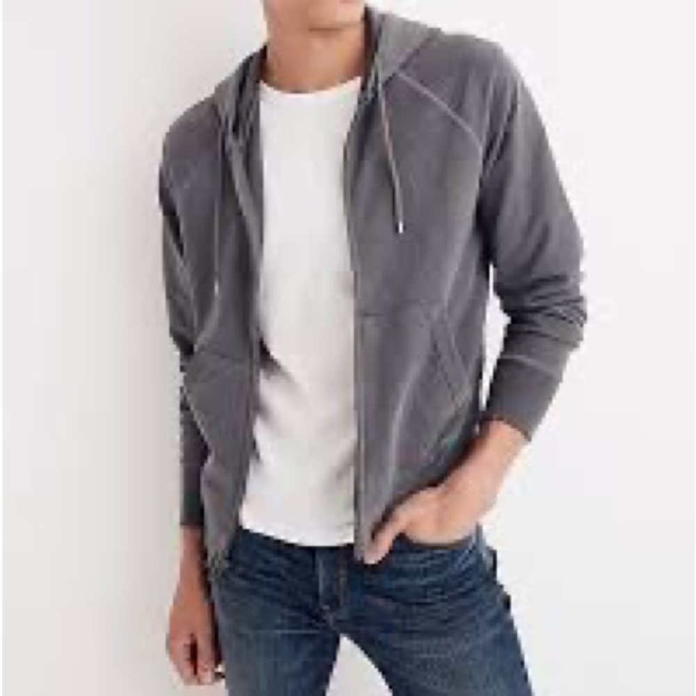 NWOT Madewell fabulous hoodie sweat jacket from Nordstroms. - Picture 2 of 16